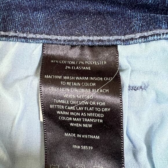 Kut from the Kloth Womens High Rise Toothpick Skinny Denim Jeans Size 12 - Picture 5 of 7